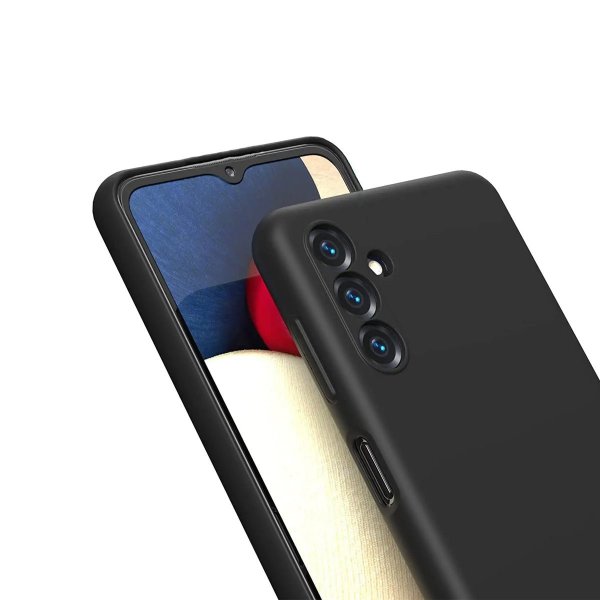 Rvelon Samsung Galaxy A13 4G Cover Silikone Sort