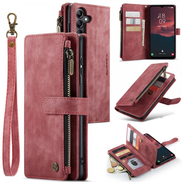 CaseMe Samsung Galaxy A14 Cover C30 Series Rød