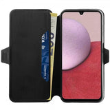 Vivanco Samsung Galaxy A14 Cover Pure Wallet Sort
