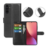 Samsung Galaxy A14 Cover med Stativ Sort