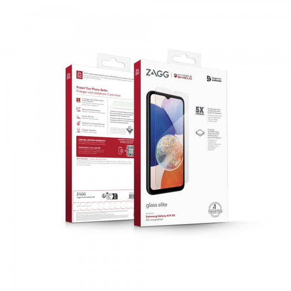 ZAGG InvisibleShield Samsung Galaxy A14 Skærmbeskyttelse Glass Elite