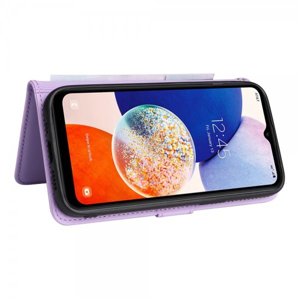 Betopnice Samsung Galaxy A14 Cover med aftageligt etui 005 Lilla