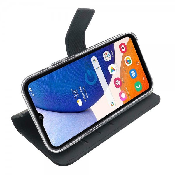 Celly Samsung Galaxy A14 Cover Wally Wallet Case Sort
