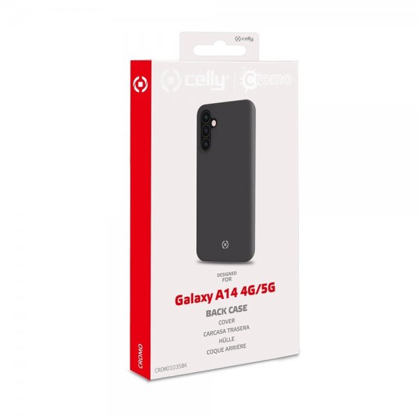 Celly Samsung Galaxy A14 Cover CROMO Sort