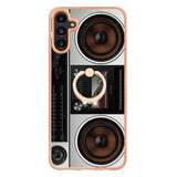 Samsung Galaxy A14 Cover med Fingerring Motiv Radio
