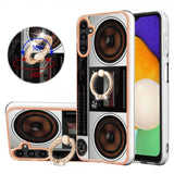 Samsung Galaxy A14 Cover med Fingerring Motiv Radio