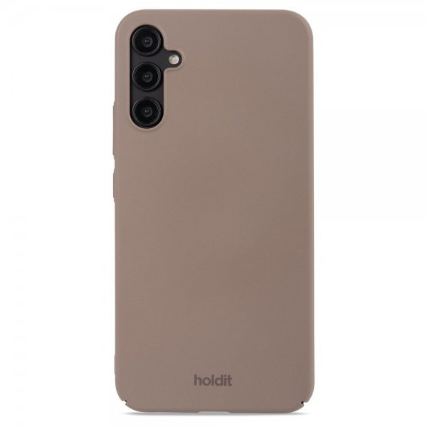 holdit Samsung Galaxy A14 Cover Slim Case Mocha Brown