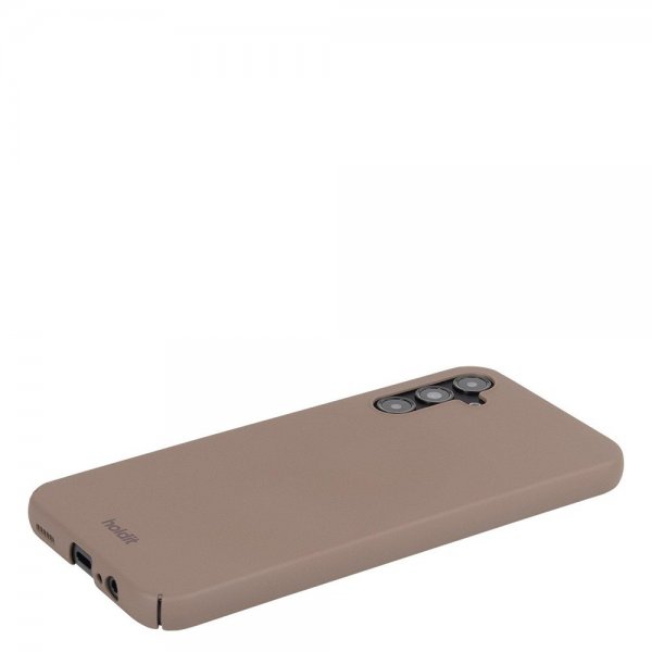 holdit Samsung Galaxy A14 Cover Slim Case Mocha Brown