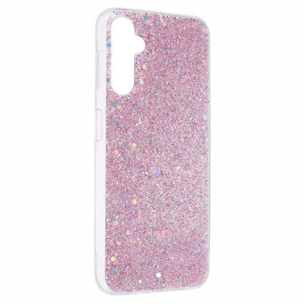 Nordic Covers Samsung Galaxy A14 Cover Sparkle Series Blossom Pink