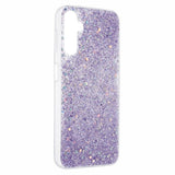 Nordic Covers Samsung Galaxy A14 Cover Sparkle Series Lilla Lilla