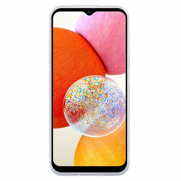 Nordic Covers Samsung Galaxy A14 Cover Sparkle Series Stardust Silver