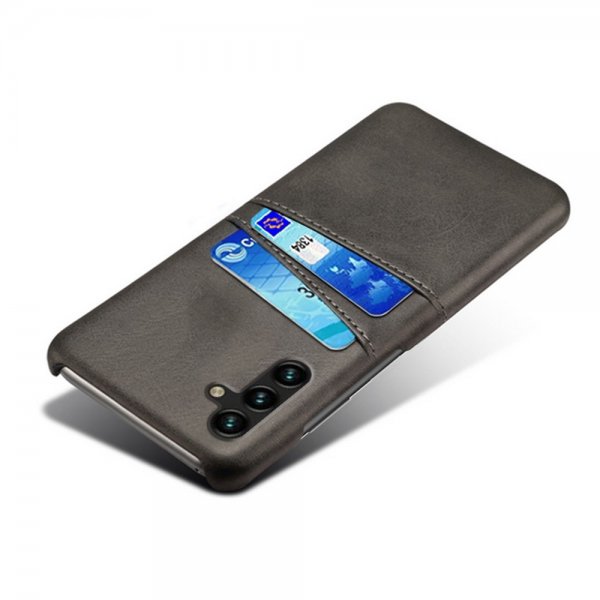 Samsung Galaxy A14 Cover med to Kortlommer Sort