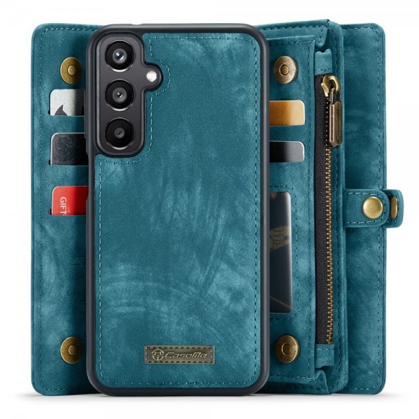 CaseMe Samsung Galaxy A15 Cover 008 Series Aftagelig Skal Blå