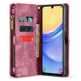 CaseMe Samsung Galaxy A15 Cover 008 Series Aftagelig Skal Rød