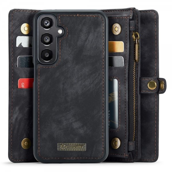 CaseMe Samsung Galaxy A15 Cover 008 Series Aftagelig Skal Sort