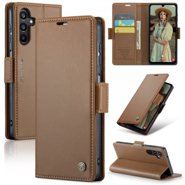 CaseMe Samsung Galaxy A15 Cover 023 Series Brun