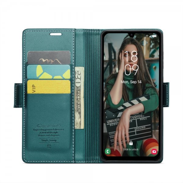 CaseMe Samsung Galaxy A15 Cover 023 Series Grøn