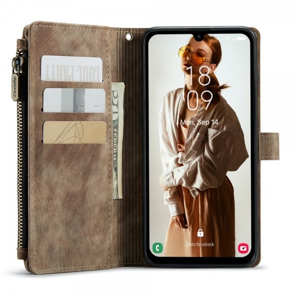 CaseMe Samsung Galaxy A15 Cover C30 Series Brun