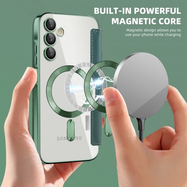 Samsung Galaxy A15 Cover MagSafe Grøn