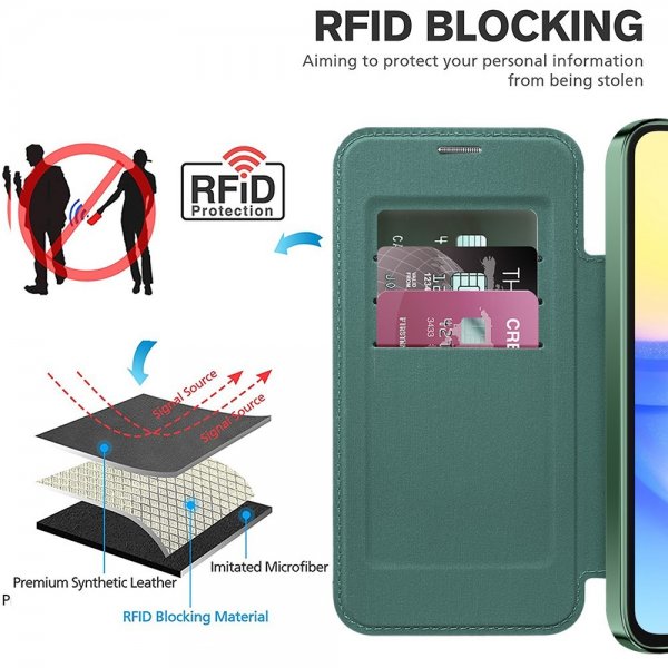 Samsung Galaxy A15 Cover MagSafe Grøn