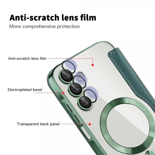 Samsung Galaxy A15 Cover MagSafe Grøn