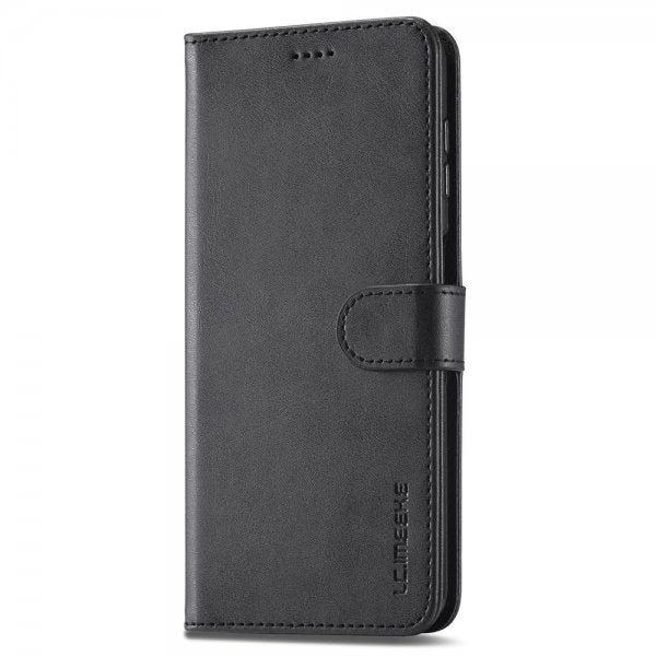 Lc.Imeeke Samsung Galaxy A15 Cover med Kortrum og Standfunktion Sort
