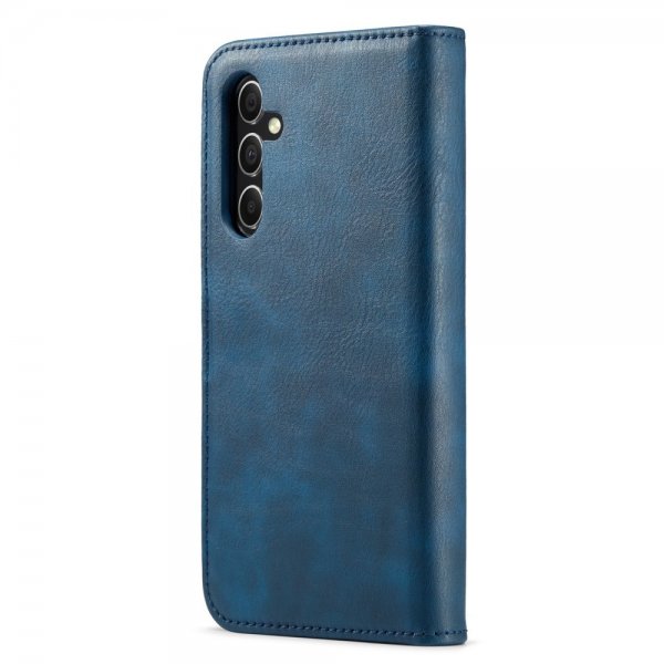 Dg.Ming Samsung Galaxy A15 Etui med Aftageligt Cover Blå