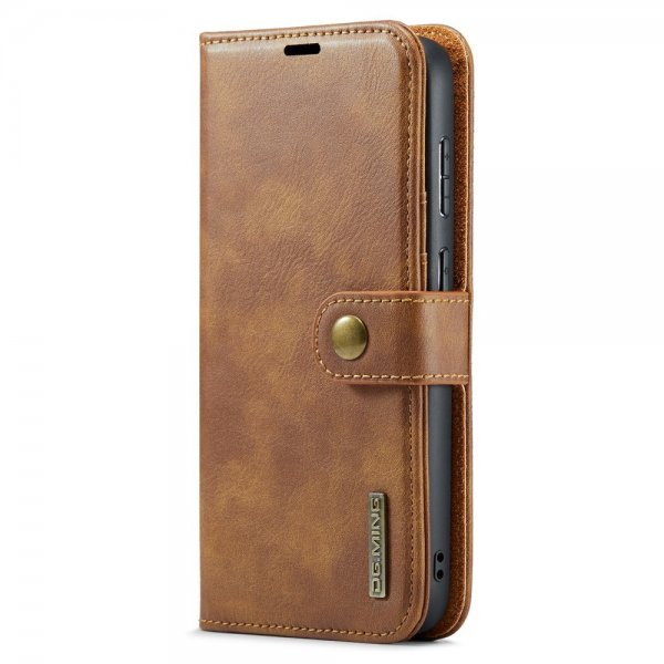 Dg.Ming Samsung Galaxy A15 Cover med Aftageligt Cover Brun
