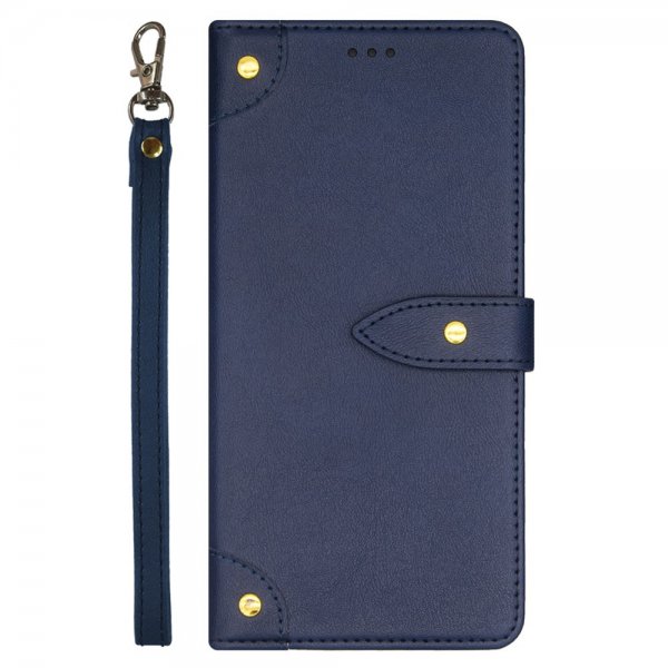 Samsung Galaxy A15 Cover med Strop Blå