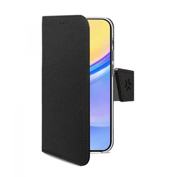Celly Samsung Galaxy A15 Cover Wally Wallet Case Sort
