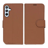 Samsung Galaxy A15 Cover med Stativ Brun