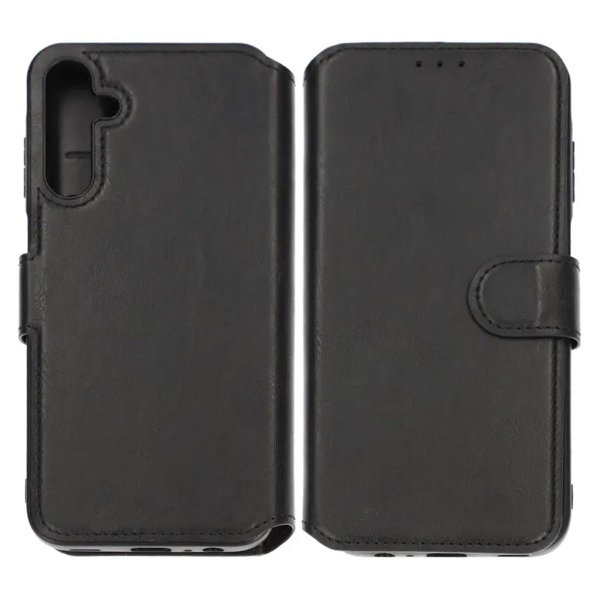 Rvelon Samsung Galaxy A15 Etui 4 Kortlommer Sort
