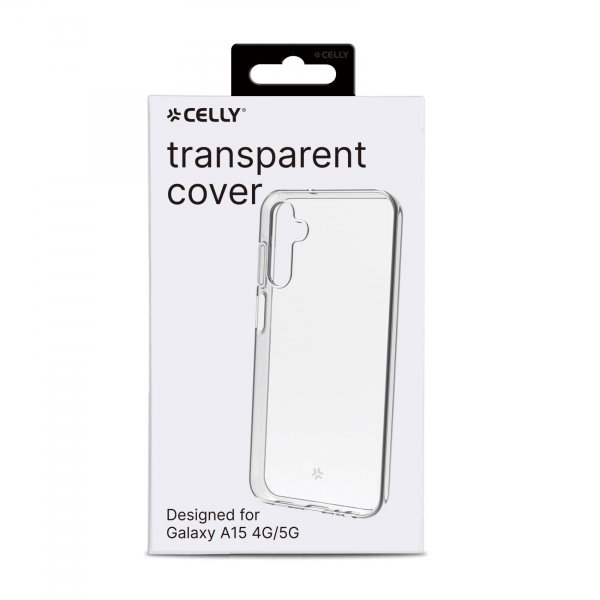 Celly Samsung Galaxy A15 Cover GELSKIN Transparent