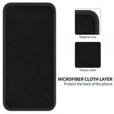 Samsung Galaxy A15 Cover med Strap Silikone Sort
