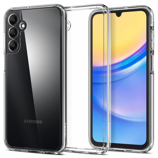Spigen Samsung Galaxy A15 Cover Ultra Hybrid Crystal Clear