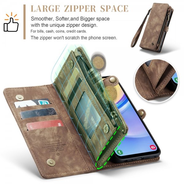CaseMe Samsung Galaxy A16 Etui 008 Series Aftageligt Cover Brun