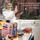 CaseMe Samsung Galaxy A16 Fodral 008 Series Aftageligt Cover Rosa
