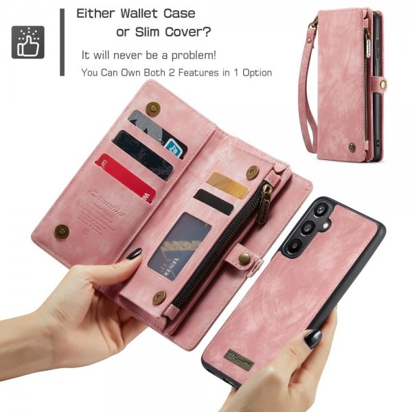 CaseMe Samsung Galaxy A16 Fodral 008 Series Aftageligt Cover Rosa