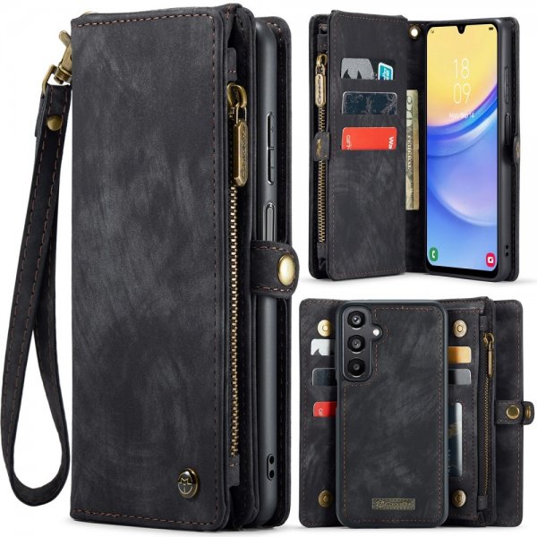 CaseMe Samsung Galaxy A16 Etui 008 Series Aftageligt Cover Sort