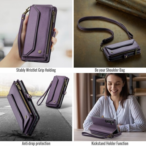 CaseMe Samsung Galaxy A16 Etui C36 Serie Lilla