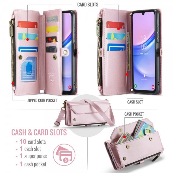 CaseMe Samsung Galaxy A16 Etui C36 Serie Rosa