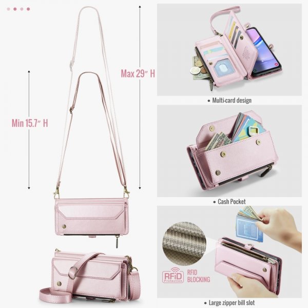 CaseMe Samsung Galaxy A16 Etui C36 Serie Rosa