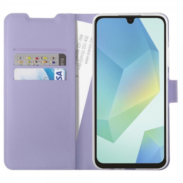 Vivanco Samsung Galaxy A16 Etui Classic Wallet Lavendel
