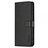 Lc.Imeeke Samsung Galaxy A16 Cover med Kortlomme Stativfunktion Sort