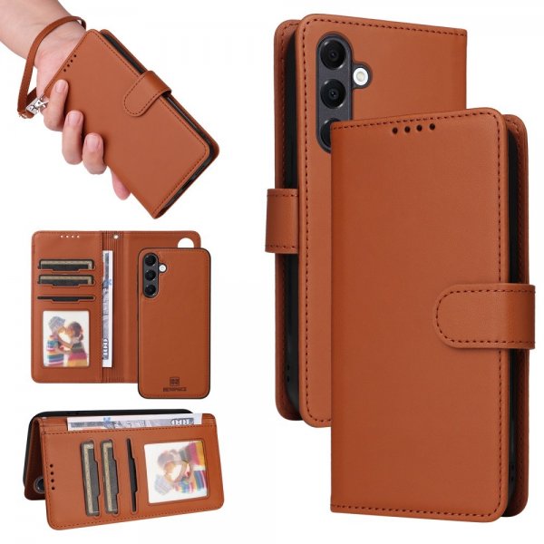Betopnice Samsung Galaxy A16 Etui med Aftageligt Cover 005 Brun