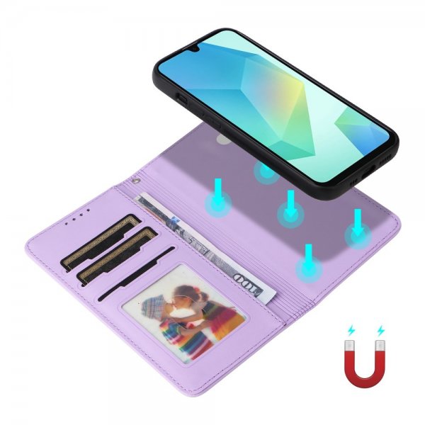 Betopnice Samsung Galaxy A16 Cover med Aftageligt Cover 005 Lilla