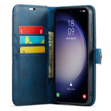 Dg.Ming Samsung Galaxy A16 Etui med Aftageligt Cover Blå