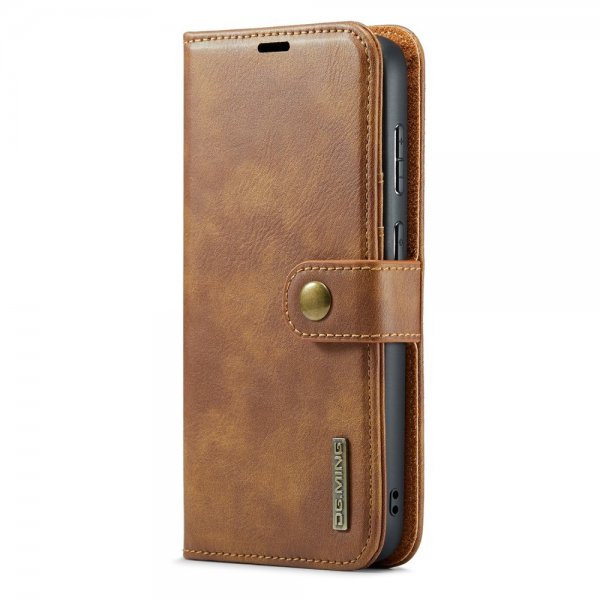 Dg.Ming Samsung Galaxy A16 Etui med Aftageligt Cover Brun