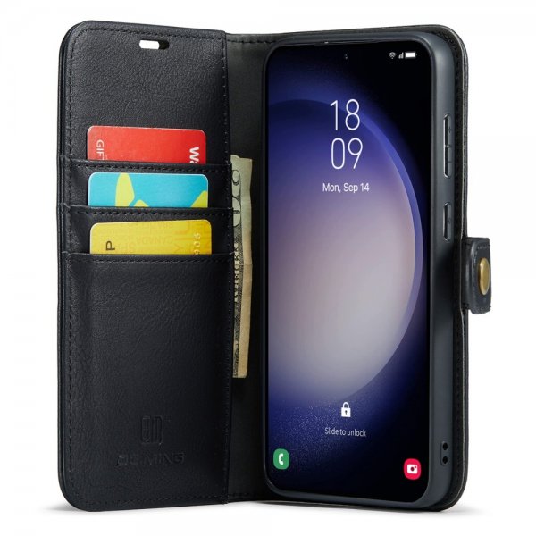 Dg.Ming Samsung Galaxy A16 Etui med Aftageligt Cover Sort