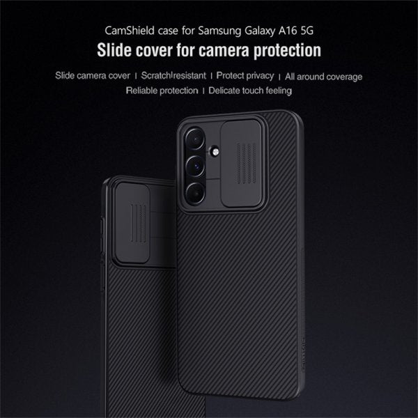 Nillkin Samsung Galaxy A16 Cover CamShield Sort